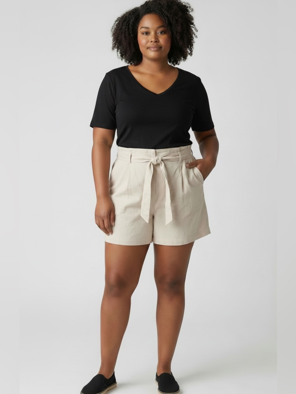 (NWT) ModCloth Linen Blend Shorts
